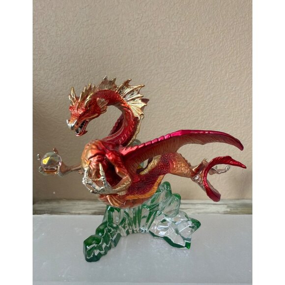 Franklin Mint Other - Franklin Mint Michael Whelan Guardian of the Crystal Cave Dragon Figurine